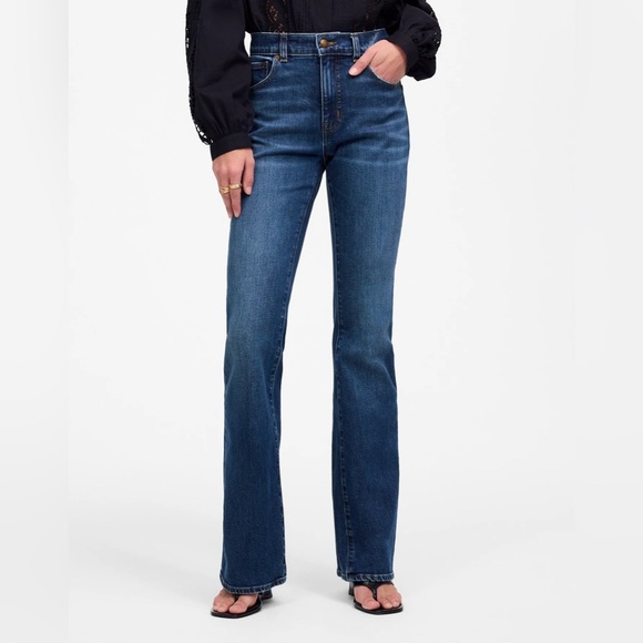 NWT Madewell The Skinny Flare Jean - Picture 1 of 14